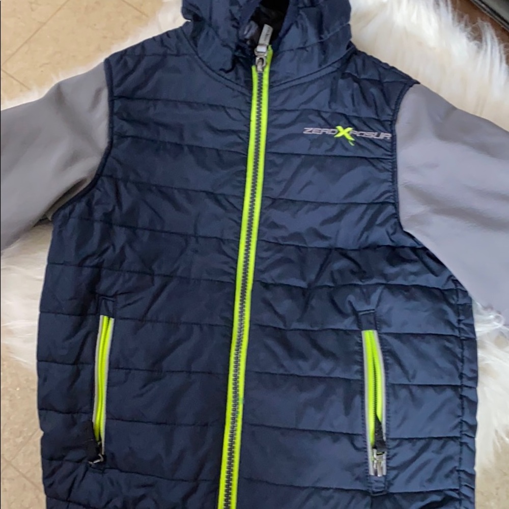 Boys' hooded winter